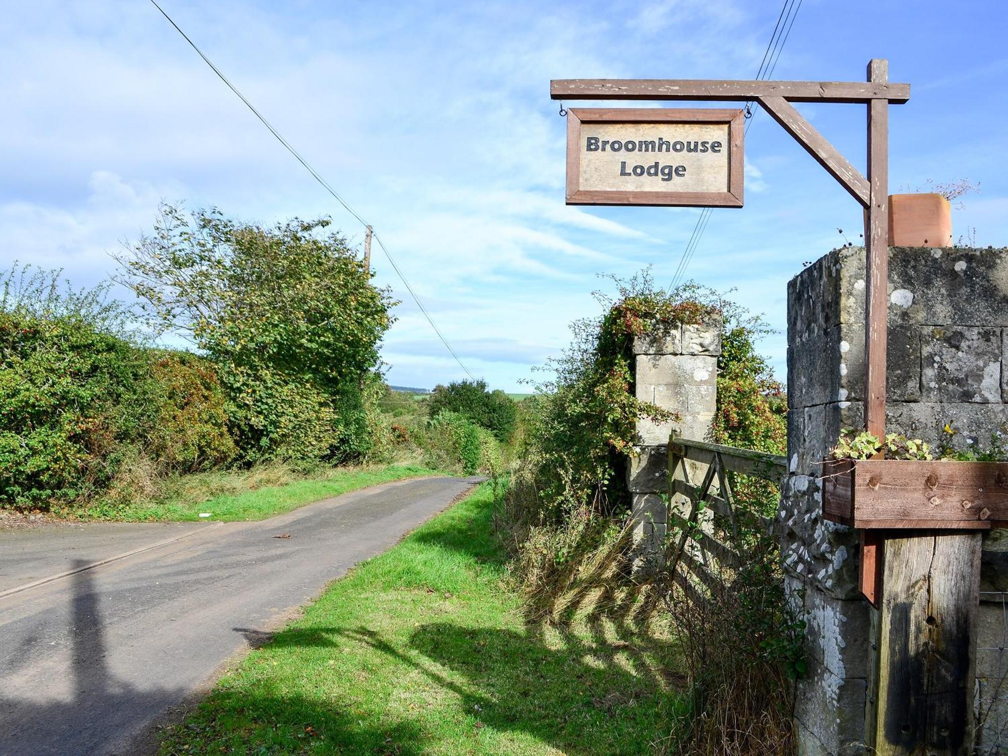 Broomhouse Lodge Edrom Kültér fotó